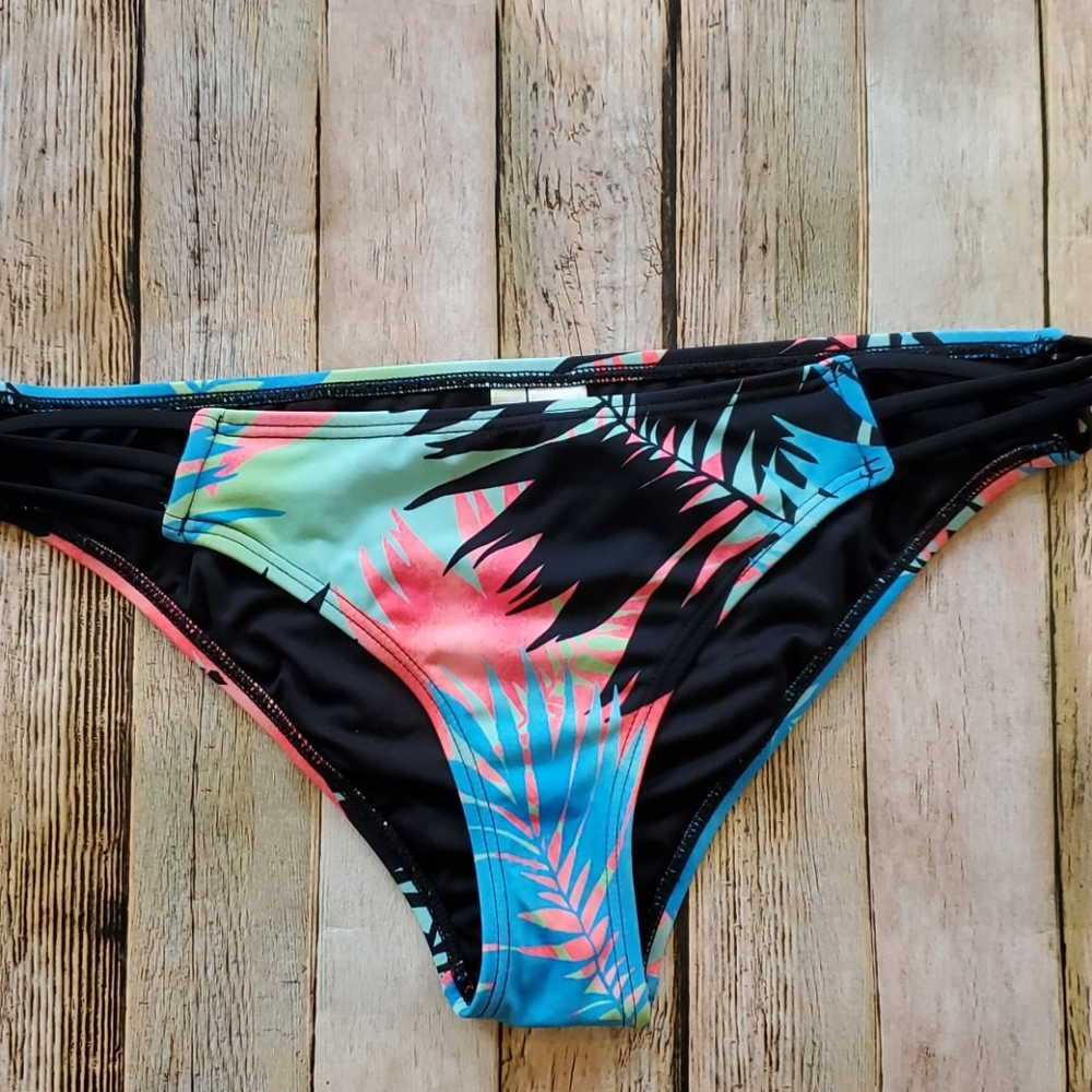 Tropical Cheeky Swim Bottom